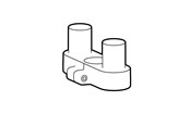 Vægbeslag, AV-Beslag & AV-Møbler - Ergotron LX Pro mounting component - side-by-side - dual conversion kit - black - Max 20 kg - recommended for - 98-745-292