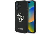 Mobil - Covers & Cases - GUESS Grained Big 4G Logo Small Classic Logo case for iPhone 16 - black - 3666339424527