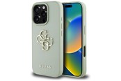 Mobil - Covers & Cases - GUESS Grained Big 4G Logo Small Classic Logo case for iPhone 16 Pro Max - green - 3666339425005