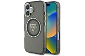 Mobil - Covers & Cases - GUESS IML Metal Mountain Logo MagSafe case for iPhone 16 - black - 3666339433666