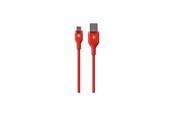 USB kabel - SKross Daily Cable 120cm 15W USB-A to USB-C - Red - 21402