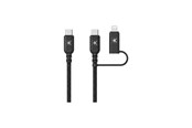 USB kabel - SKross Link Pro Cable 2in1 USB-C to Lightning 100W 100cm - 21410