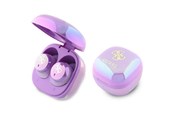 Hovedtelefoner/headset - GUESS 4G Printed Logo Bluetooth TWS Headphones + Docking Station - Purple - GUTWSJ144ESU