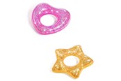 Vandleg - Bestway Bath ring w/glitter 91cm 2-assorted - 36141