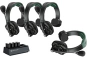 Hovedtelefoner/headset - Hollyland Solidcom SE Pro- 4 Person Noise Cancelling Headset Intercom - 5601PRO-4S