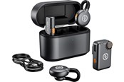 Mikrofon - Hollyland LARK M2S Combo Wireless Lavalier Microphone Combo - Space Gray - 6302 COMBO