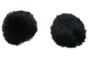Mikrofon - Hollyland Lark M2 Furry Windshield Black - HL-WS05