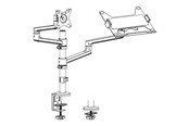 Skærmholder - ICY BOX IB-MS622-T mounting kit - for LCD display / notebook - IB-MS622-T