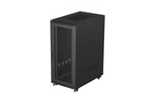 Rack skabe - Lanberg FF01 series - rack - 600 x 1000 mm flat pack with mesh door - 27U - FF01-6027-23B