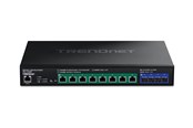 Switch - TRENDnet TPE-7124SBF - Version v1.0R - switch - web - 12 ports - smart - rack-mountable - TAA Compliant - TPE-7124SBF