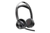 Hovedtelefoner/headset - HP Poly Voyager Focus 2-M - headset - USB-C via Bluetooth adapter - Microsoft Teams Certified - CB8R3AA#AC3