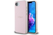 Mobil - Covers & Cases - GUESS Grained Ring MagSafe iPhone 16e Case - Pink - 3666339453572