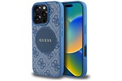 Mobil - Covers & Cases - GUESS 4G Circle Classic Logo MagSafe case for iPhone 16 Pro Max - blue - 3666339426651
