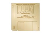 Merchandise - FaNaTtik - DOOM - Floppy Disk Limited Edition Imitation Gold Replica - B-DM38