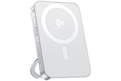 Powerbank - Torras Ostand 5K Powerbank with kickstand and wireless charging - White - 5000 mAh - X00PB2001