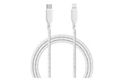 USB kabel - ESSENTIALS by UPSTRÖM MFI Lightning to USB-C Cable 2.5m - White - LC250-E