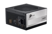 Strømforsyning - MSI PRO A1000PL PCIE5 - power supply - 1000 watt Strømforsyning - 1000 Watt - 120 mm - 80 Plus Platinum certified - PRO A1000PL PCIE5