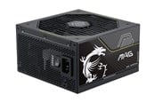 Strømforsyning - MSI MAG A1000PLS PCIE5 - power supply - 1000 watt Strømforsyning - 1000 Watt - 135 mm - 80 Plus Platinum certified - MAG A1000PLS PCIE5
