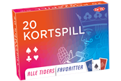 Brætspil - Tactic 20 Populære Kortspil (NO) - 03006
