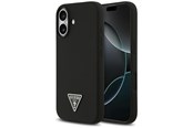Mobil - Covers & Cases - GUESS Silicone Triangle Logo MagSafe Case for iPhone 17 - Black - 3666339517113