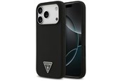 Mobil - Covers & Cases - GUESS Silicone Triangle Logo MagSafe Case for iPhone 17 Pro Max - Black - 3666339517144