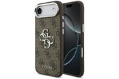 Mobil - Covers & Cases - GUESS 4G Big 4G Classic Logo case for iPhone Air - brown and silver - 3666339517922