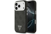 Mobil - Covers & Cases - GUESS 4G Triangle Logo MagSafe case for iPhone 17 Pro - black - 3666339517458