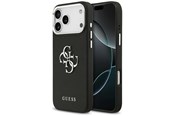 Mobil - Covers & Cases - GUESS Grained Big 4G Classic Logo case for iPhone 17 Pro Max - black - 3666339518103