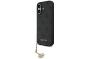 Mobil - Covers & Cases - GUESS 4G Charms Collection MagSafe case for iPhone 17 - black - 3666339525460