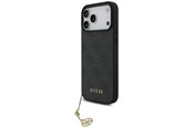 Mobil - Covers & Cases - GUESS 4G Charms Collection MagSafe case for iPhone 17 Pro Max - black - 3666339525491