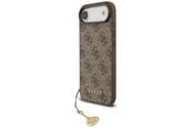 Mobil - Covers & Cases - GUESS 4G Charms Collection MagSafe case for iPhone Air - brown - 3666339525620