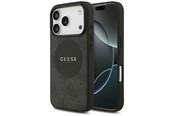 Mobil - Covers & Cases - GUESS 4G Circle Classic Logo MagSafe case for iPhone 17 Pro - black - 3666339489984
