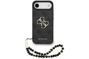Mobil - Covers & Cases - GUESS 4G Strap 4G Classic Logo case for iPhone Air - black - 3666339526207
