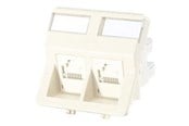 Netværkstilbehør - Molex PowerCat modular facility plate snap-in - WNC-00031-06