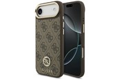 Mobil - Covers & Cases - GUESS 4G Strass Logo MagSafe Case for iPhone Air - Brown - 3666339529277