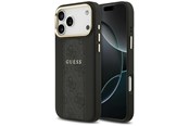 Mobil - Covers & Cases - GUESS 4G Stripe MagSafe case for iPhone 17 Pro Max - black - 3666339520342