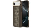 Mobil - Covers & Cases - GUESS 4G Stripe MagSafe case for iPhone Air - brown - 3666339520489