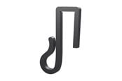 Smart Home - Light Solutions Lyskæde Clips – Til Julelys og Lyskæder på Hegn - 10mm - Sort - 20 stk - 5714255018738