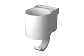 Smart Home - Light Solutions Padel - Holder til Drikkedunk, Mobil og Håndklæde - Hvid - 5714255018837