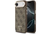 Mobil - Covers & Cases - GUESS 4G Triangle Logo MagSafe Case for iPhone Air Brown - Gold - 3666339521127