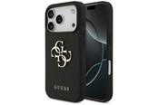 Mobil - Covers & Cases - GUESS Grained Big 4G & Classic Logo case for iPhone 17 Pro - black - 3666339524890