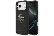 Mobil - Covers & Cases - GUESS Grained Big 4G & Classic Logo case for iPhone 17 Pro Max - black - 3666339524906