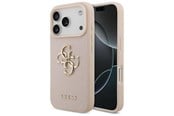 Mobil - Covers & Cases - GUESS Grained Big 4G & Classic Logo iPhone 17 Pro Case - Pink - 3666339524937