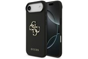 Mobil - Covers & Cases - GUESS Grained Big 4G & Classic Logo case for iPhone Air - black - 3666339524883