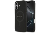Mobil - Covers & Cases - GUESS Saffiano Classic Logo MagSafe case for iPhone 17 - black - 3666339492373