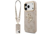 Mobil - Covers & Cases - GUESS 4G Big 4G Classic Logo Big Strap Metal Buttons Case for iPhone 17 Pro - Pink - 3666339488888