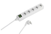 Afbrydermateriel - Vivanco 5-Power socket grounded with on/off switch 1.4m - 27016
