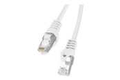 Netværkskabel - Lanberg patch cable - 25 cm - white RAL 9010 - Hvid - PCF6-10CC-0025-W