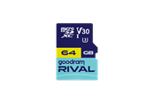 Hukommelseskort - GOODRAM Rival M3AA microSD/SD - 100MB/s - 64GB - GGSM3AA-0640R12