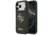 Mobil - Covers & Cases - GUESS Silicone Big 4G Script Case for iPhone 17 Pro - Green - 3666339522575